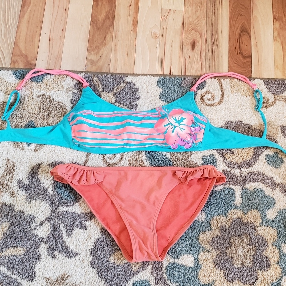 Two piece swim suit